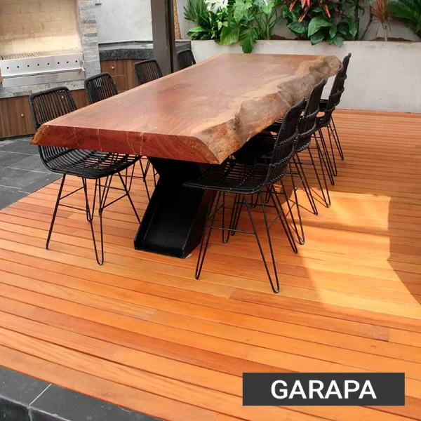 Deck de Madera, Cumarú, Garapa, Teca, Quinilla, Pisos BOZOVICH - Imagen 2