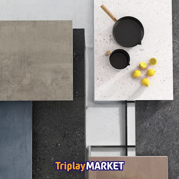Dark Grey Concrete K201 Worktops - Imagen 2