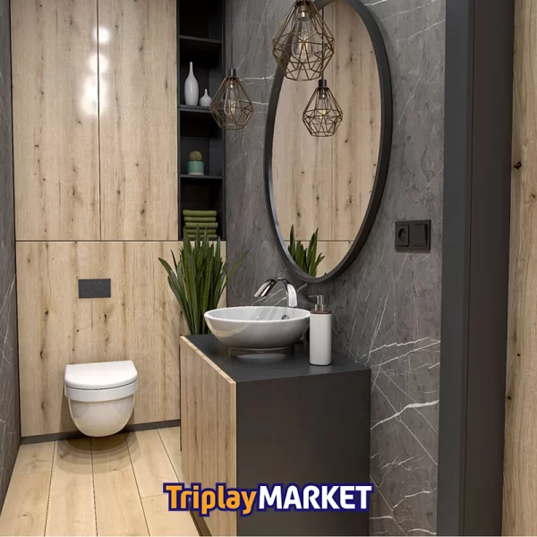 Grey Pietra Marble K026 Rocko Tiles - Imagen 2