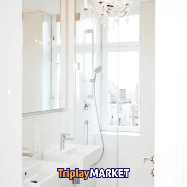 White 0110 Rocko Tiles - Imagen 2
